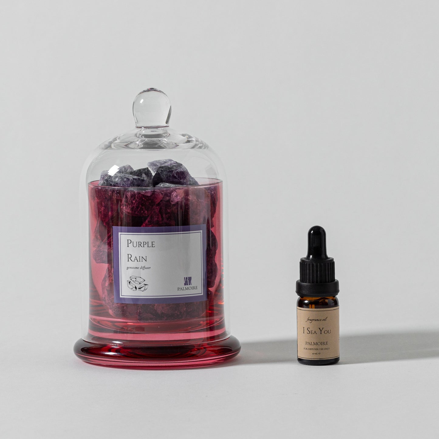 Purple Rain Gemstone Diffuser - PALMOIRE