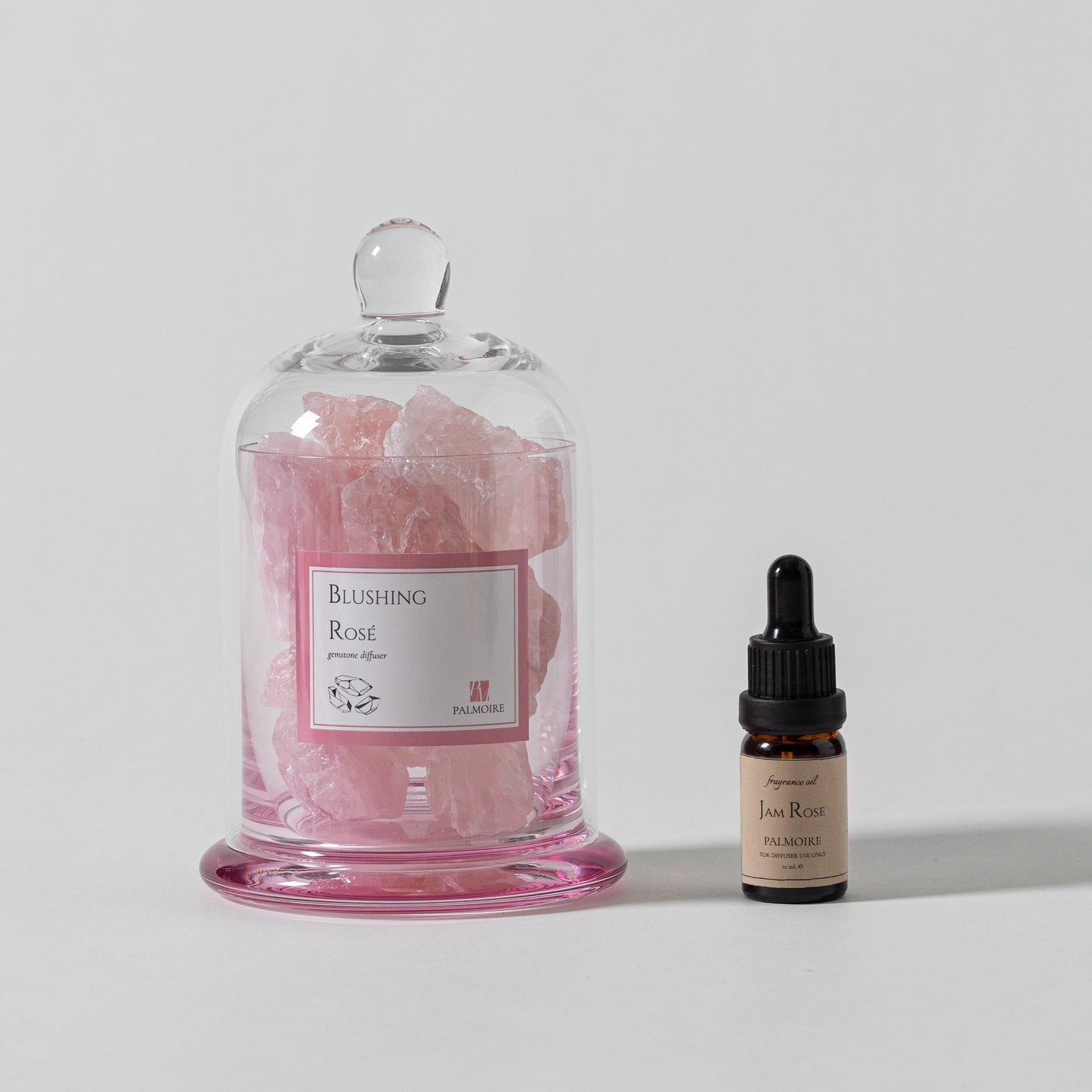 Blushing Rosé Gemstone Diffuser - PALMOIRE