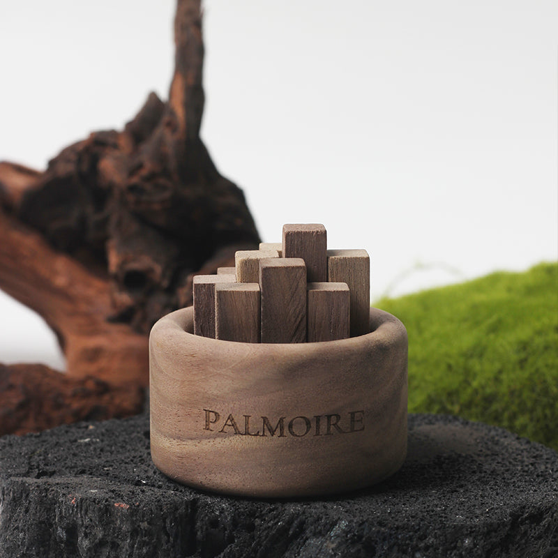 Wood Diffuser - Black Walnut Wood - PALMOIRE