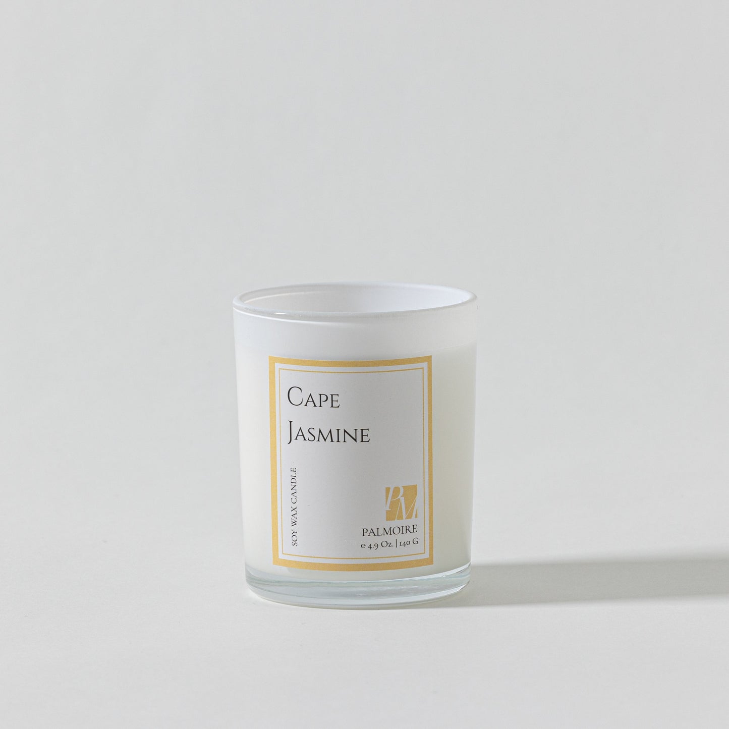Cape Jasmine Soy Wax Candle - PALMOIRE