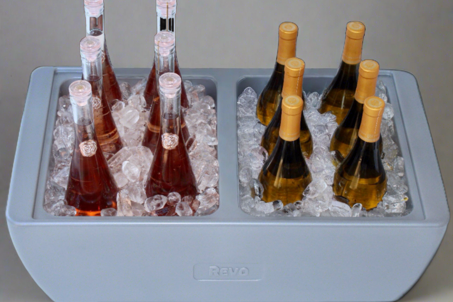 REVO insulated beverage tub for ice bucket, beer bucket, wine bucket and champagne bucket. It also fits half size food trays, hot or cold.