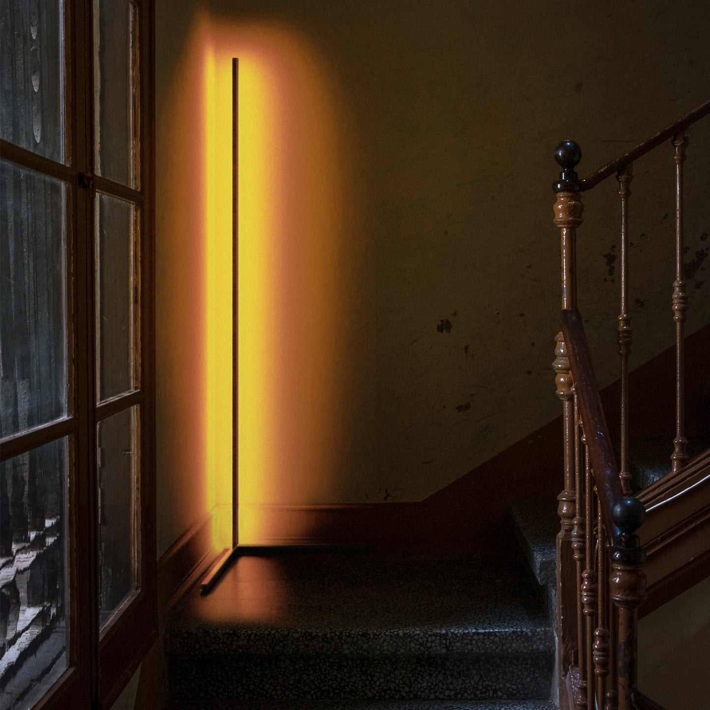 RGBCW Corner Floor Lamp by EP Light
