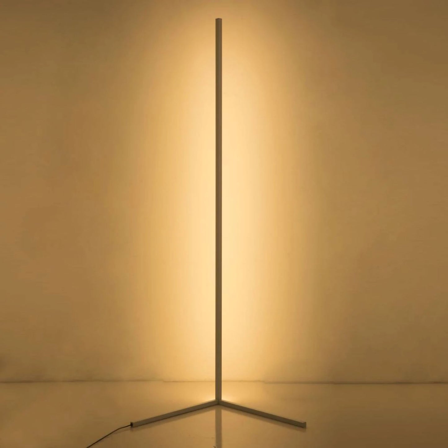 2-Pack RGBCW Corner Floor Lamps by EP Light