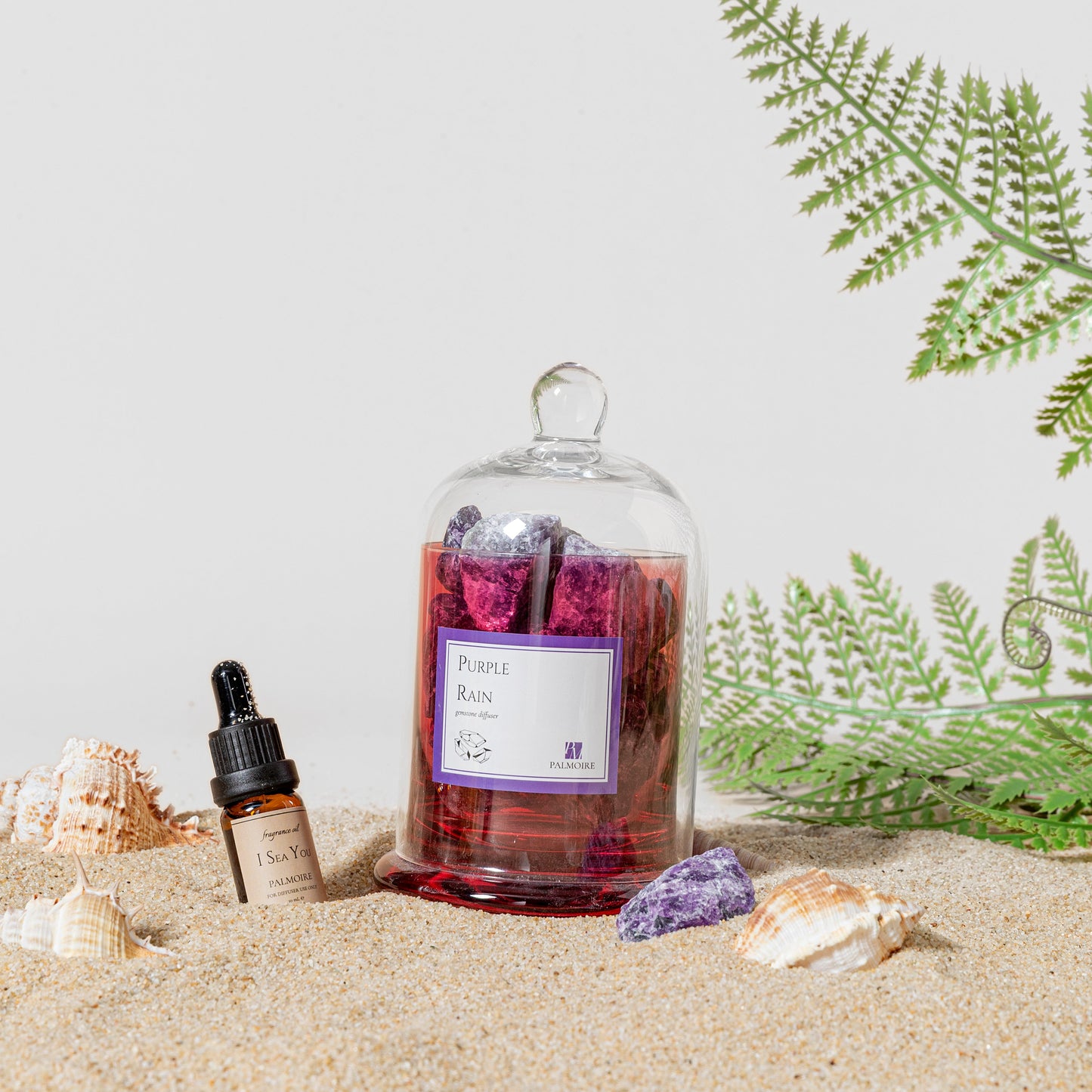 Purple Rain Gemstone Diffuser - PALMOIRE