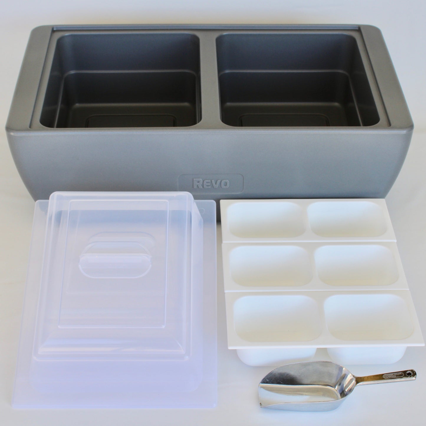REVO insulated beverage tub for ice bucket, beer bucket, wine bucket and champagne bucket.