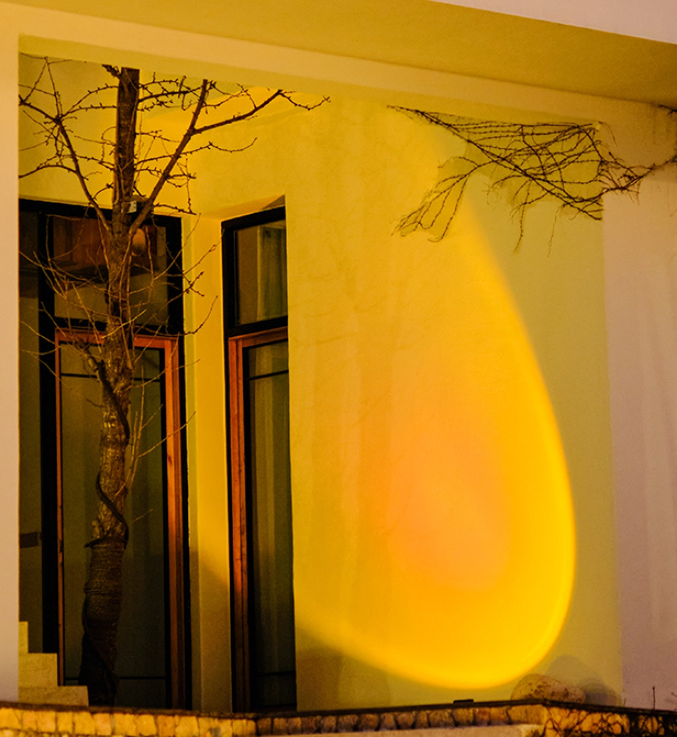 Solar Power Outdoor Sunset Projector Light by EP Light