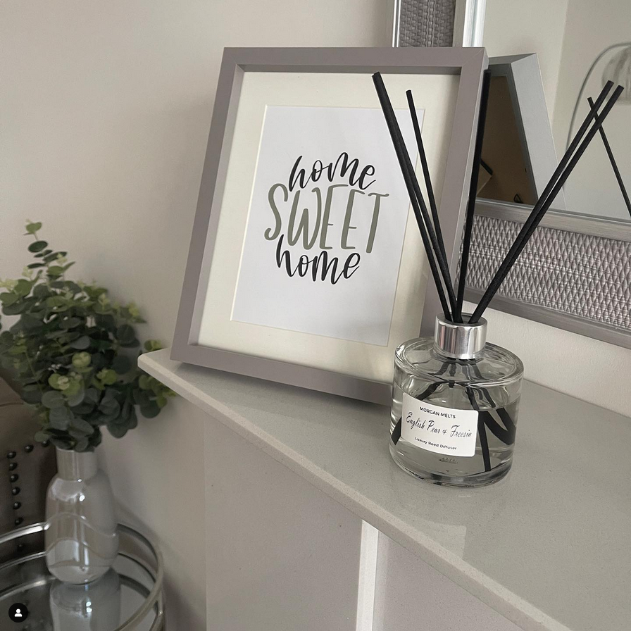 Home Sweet Home Simple Home Wall Decor Print by WinsterCreations™ Official Store