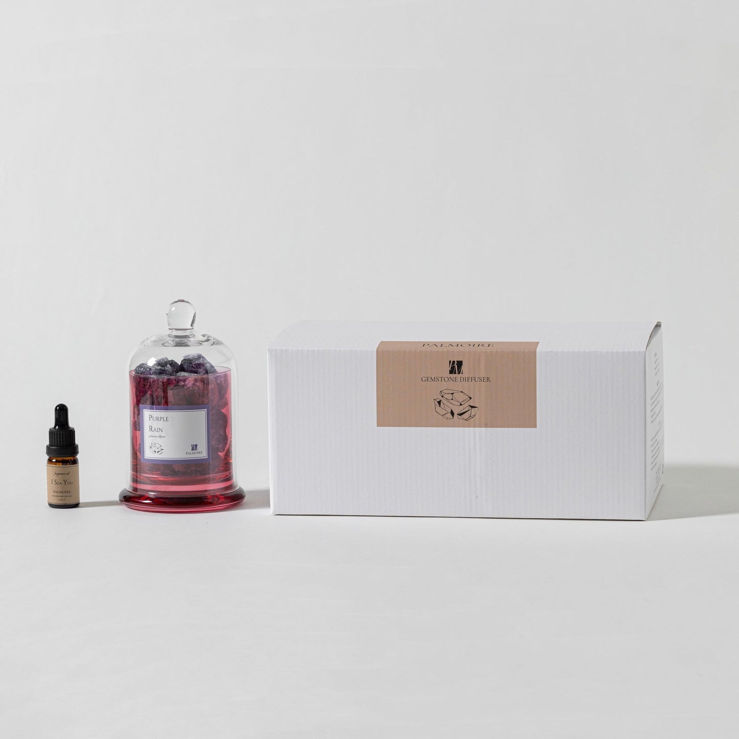 Purple Rain Gemstone Diffuser - PALMOIRE