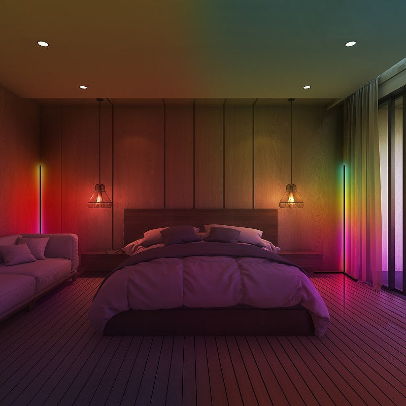 2-PACK RGB corner FLOOR lamp