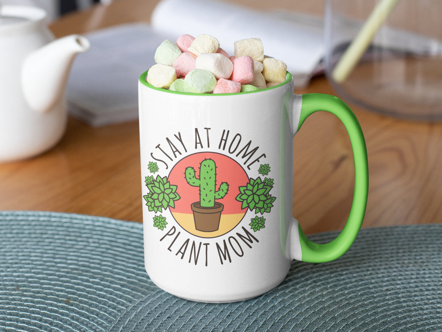 Stay at Home Plant Mom by Ink Pop
