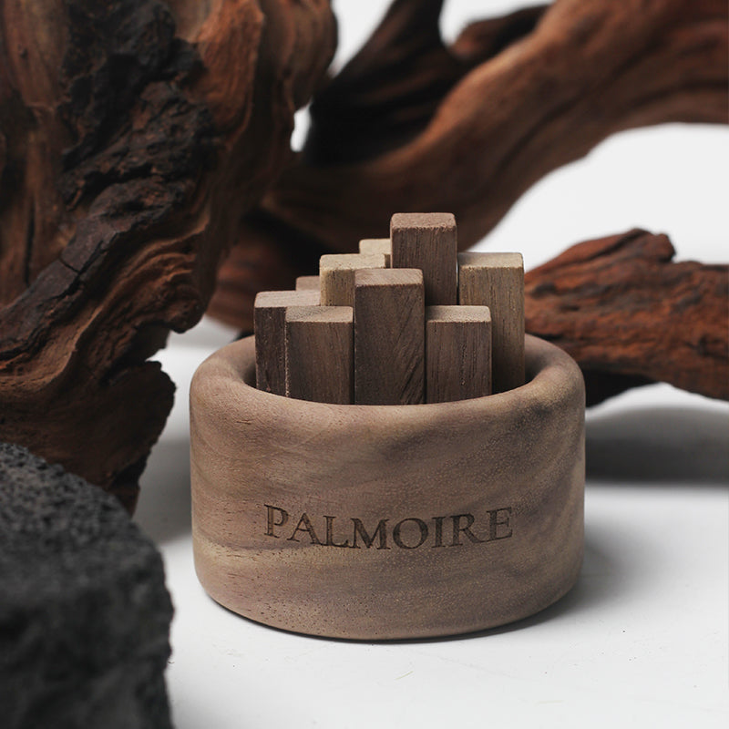 Wood Diffuser - Black Walnut Wood - PALMOIRE