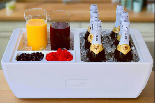 Dubler Party Cooler™ | Polar White by REVO COOLERS, LLC