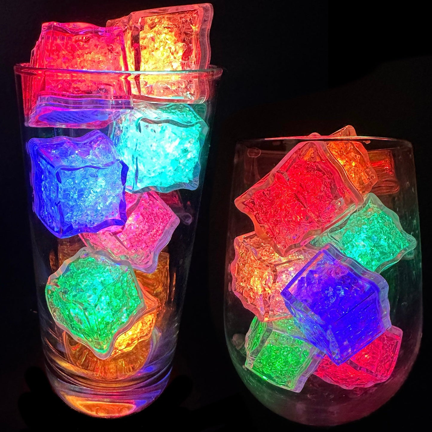 REVO Multi Color Light Up Ice Cube™ | 12 pk by REVO COOLERS, LLC