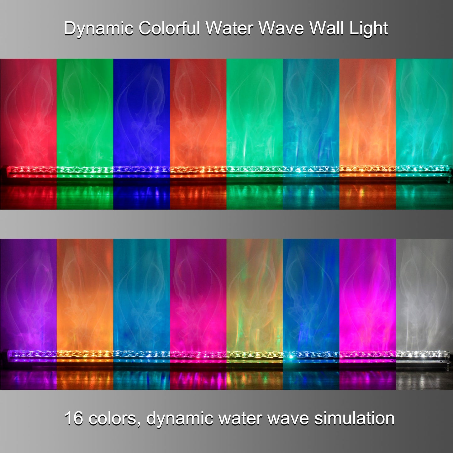 40" RGBW Ocean Wave Lights by EP Light