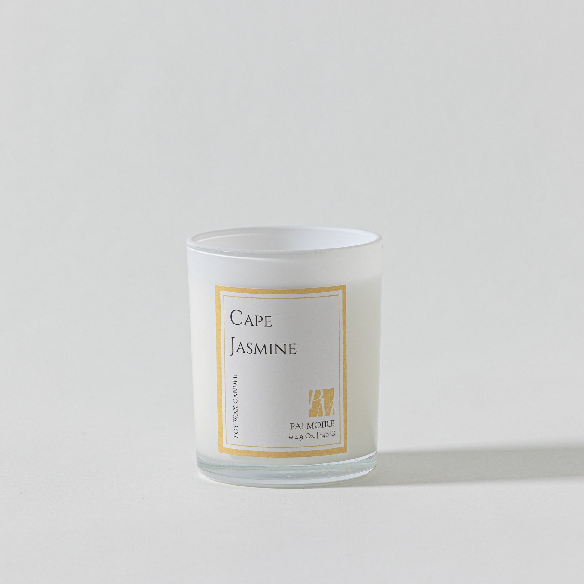 Cape Jasmine Soy Wax Candle - PALMOIRE
