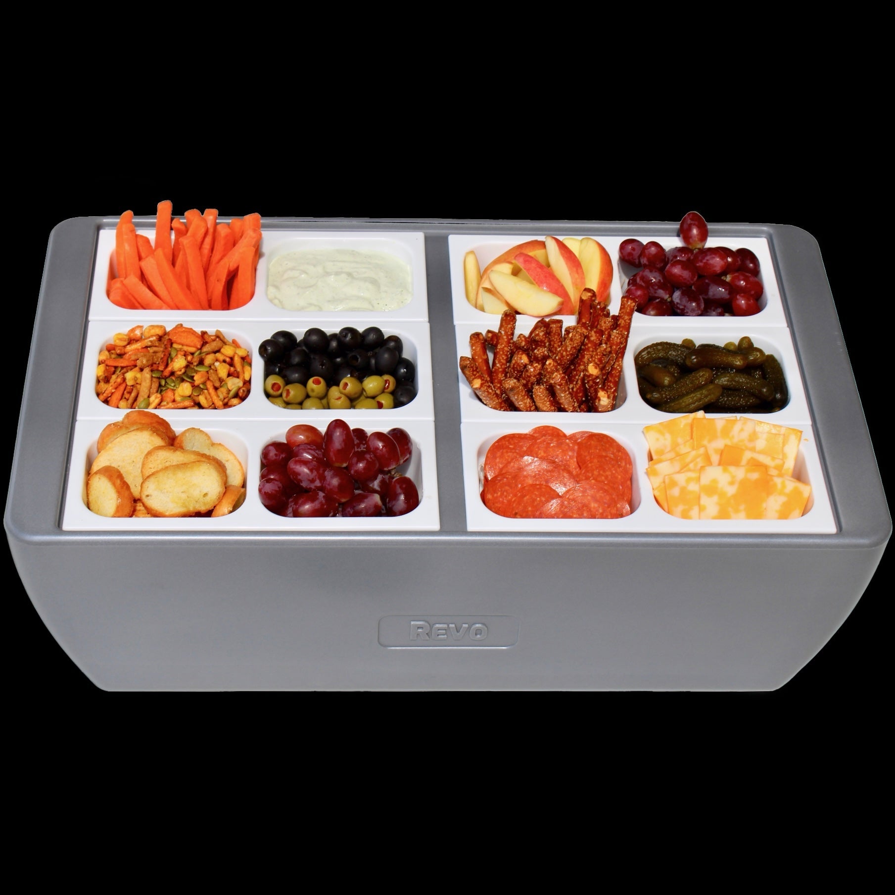 REVO insulated beverage tub for ice bucket, beer bucket, wine bucket and champagne bucket. It also fits half size food trays, hot or cold.