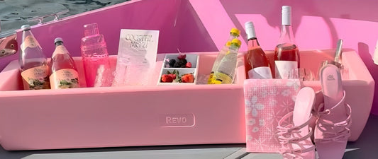 REVO Party Barge Cooler™ | Pink Coral by REVO COOLERS, LLC