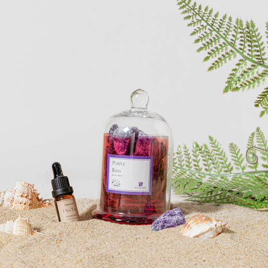 Purple Rain Gemstone Diffuser - PALMOIRE