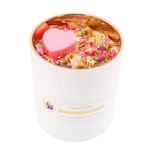 Positivity Crystal Candle - Energy Wicks