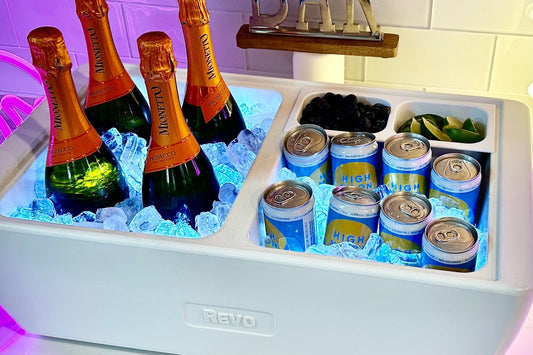 REVO White LED Light Up Ice Cube™ | 12 Pk by REVO COOLERS, LLC
