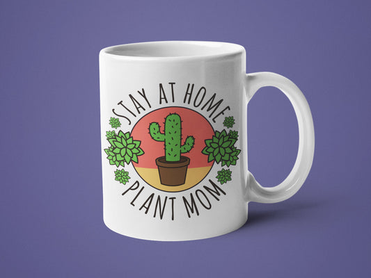 Stay at Home Plant Mom by Ink Pop