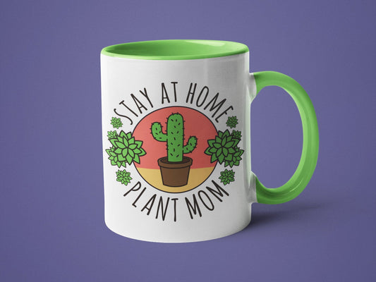 Stay at Home Plant Mom by Ink Pop